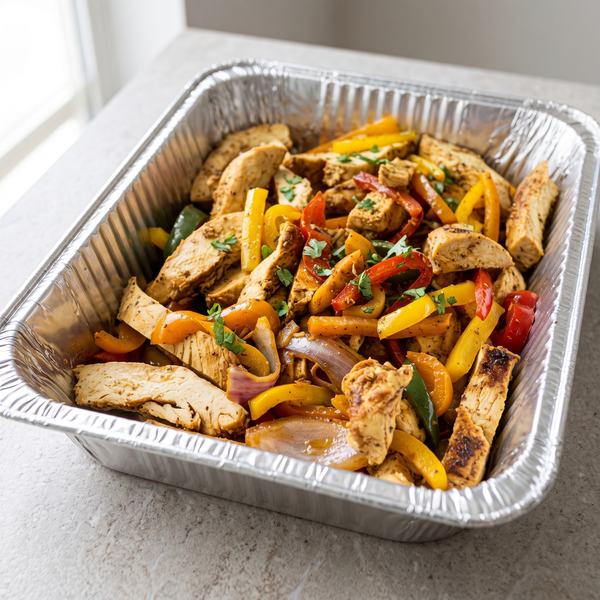 Chicken fajitas